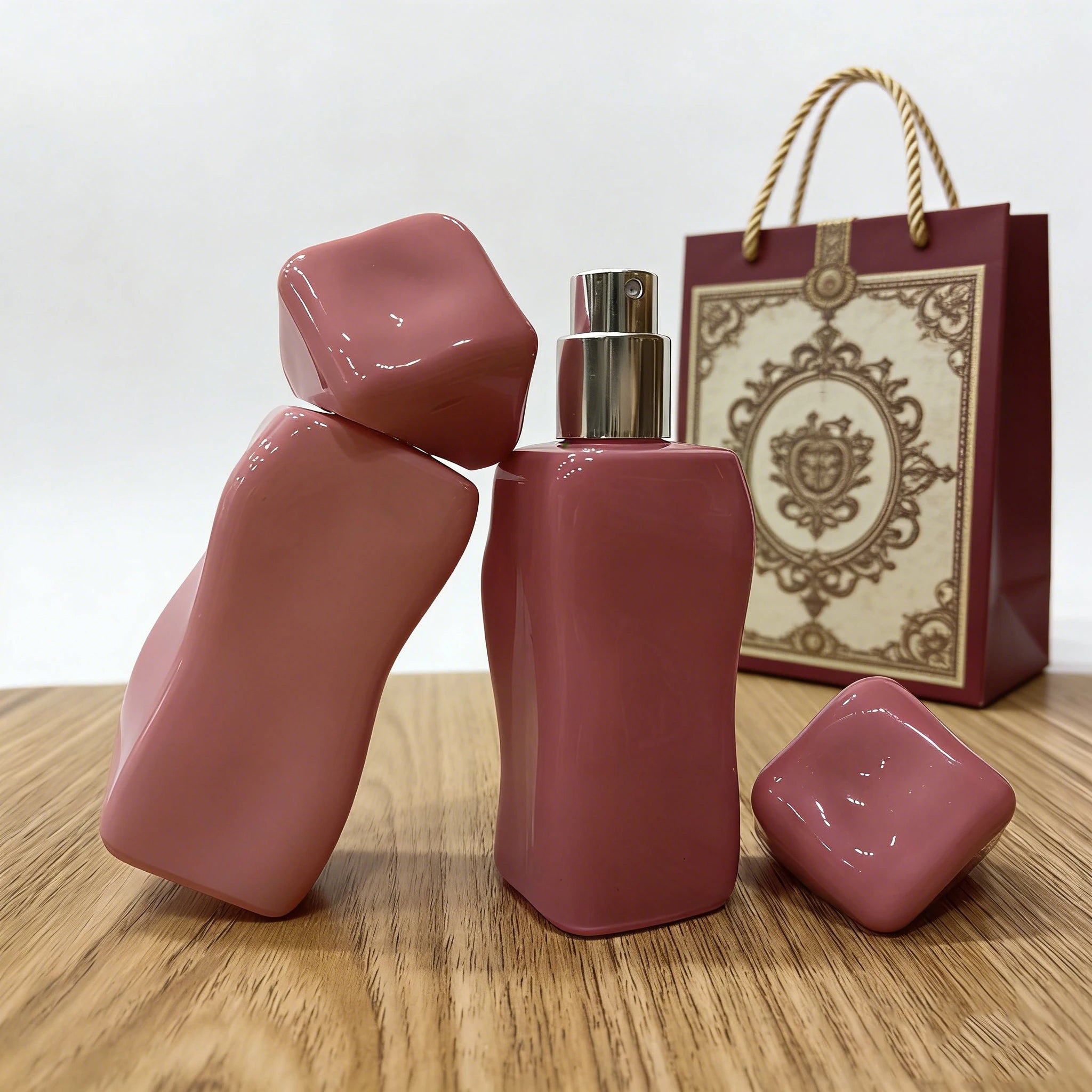 Wholesale 30ml Portable Glass Perfume Bottle Ultra-Fine Spray Head High-End Small Sample Empty Bottle - 图片 3