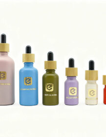 High Quality 10ml-100ml Custom Color Glass Dropper Bottle for Essential Oil & Mascara Cosmetic