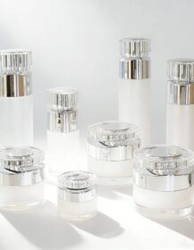 15ml 30ml 40ml 50ml 100ml Empty Acrylic Pump Bottle 10g 15g 30g 50g Cosmetic Cream Jar for Face Serum Packaging