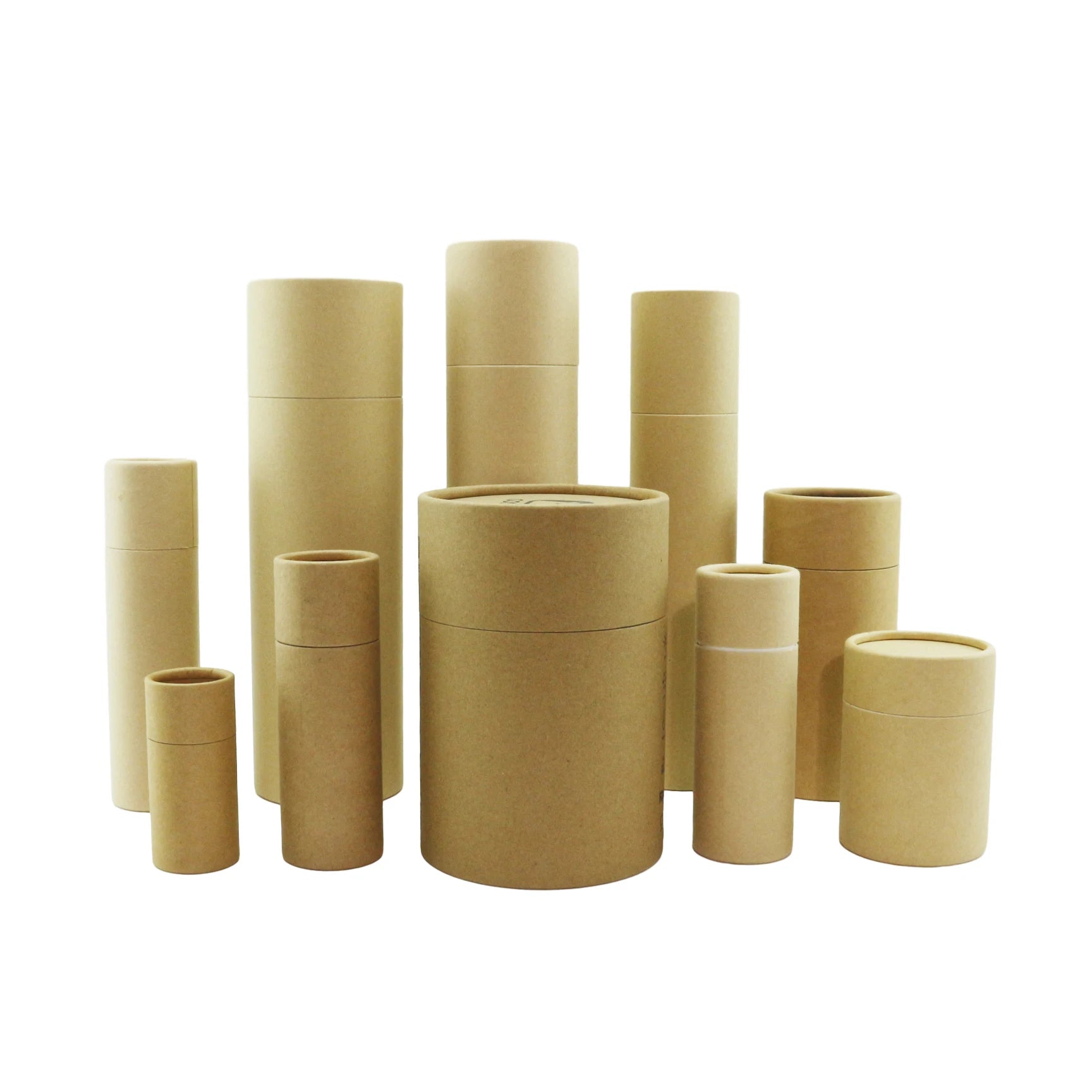 Custom OEM Kraft White Black Colorful Paper Tube for Tea Matcha Cookie Saffron Dry Flower Package Cylinder 8888 - 图片 6