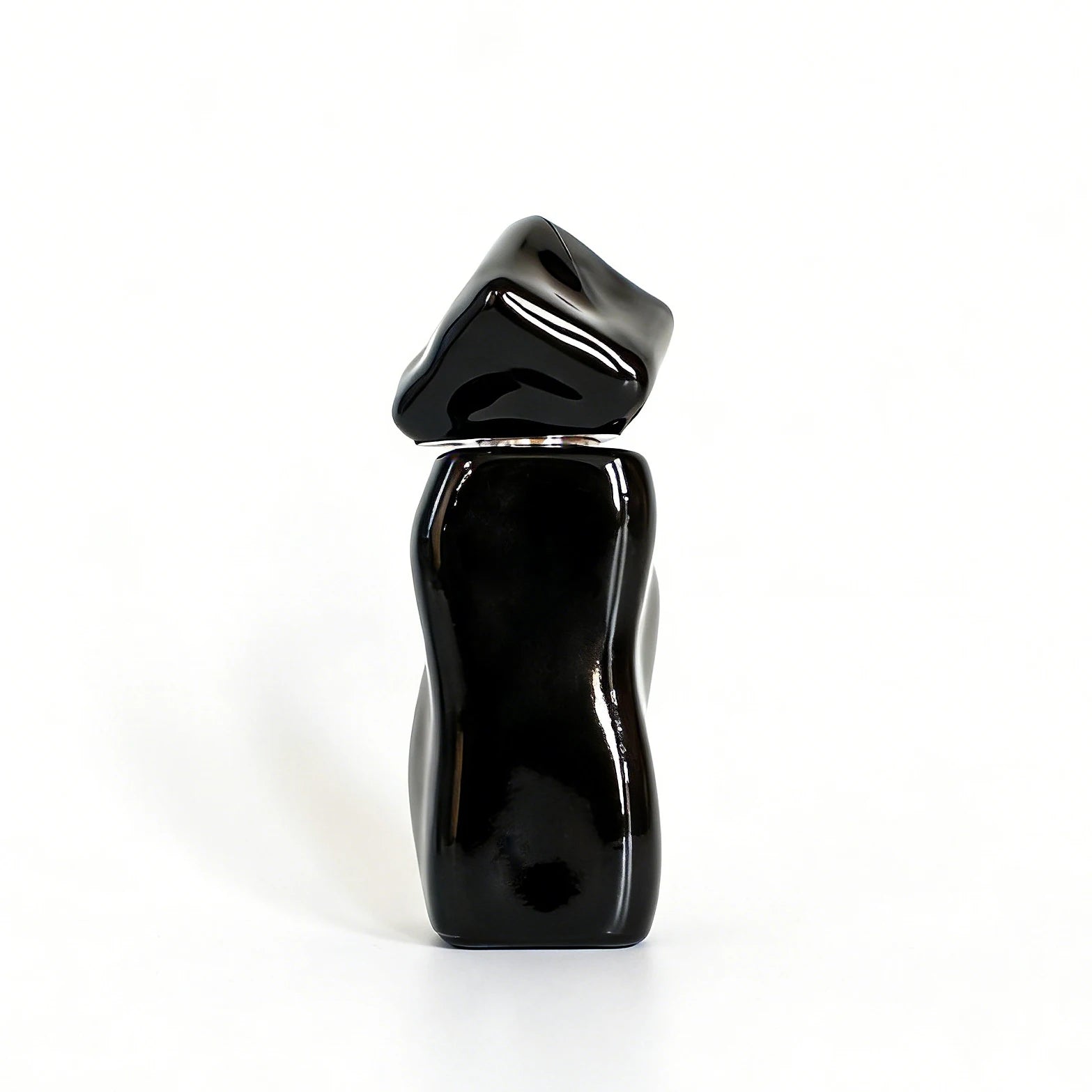 30ml 1oz Small Custom Empty Unique square Luxury Glass Perfume Bottle with Box Packaging - 图片 2