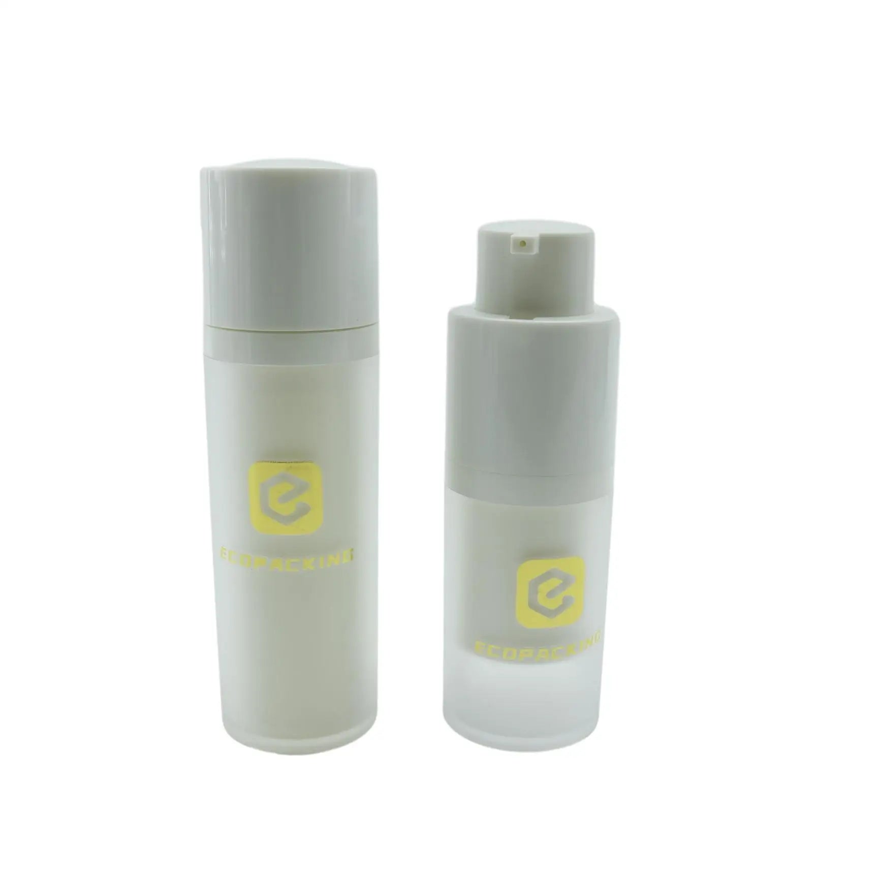Twist Top 15ml 30ml 50ml White Airless Pump Bottle Anti Age Custom Airless Pump Bottle 50ml 30ml FFF8888 - 图片 4