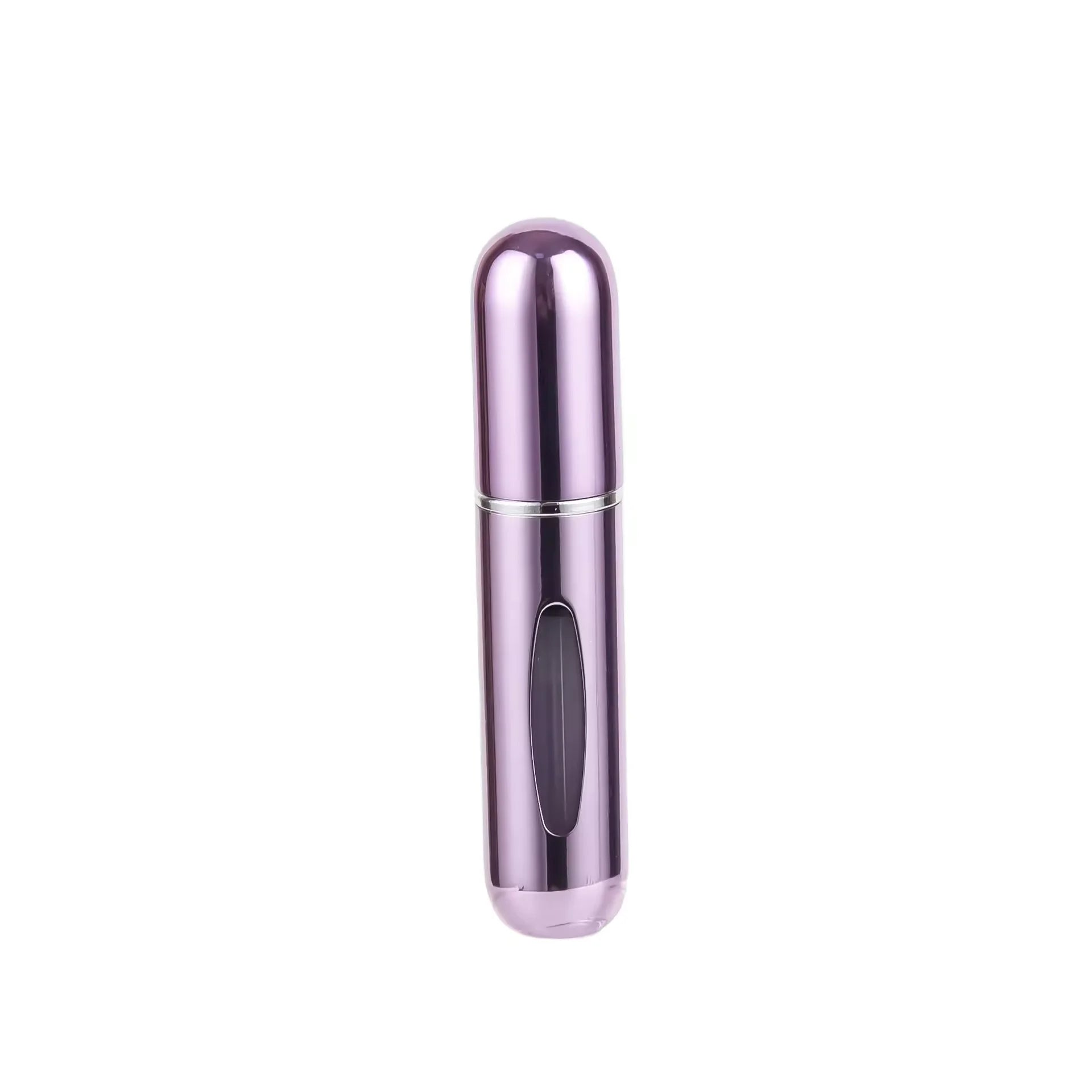 Stock 5ml Portable Aluminum Metal Perfume Bottle Refillable Atomizer Pump Spray Bottle F888 - 图片 4