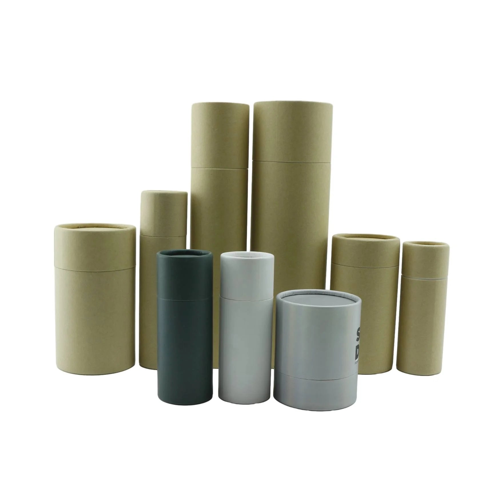 Custom OEM Kraft White Black Colorful Paper Tube for Tea Matcha Cookie Saffron Dry Flower Package Cylinder 8888 - 图片 7