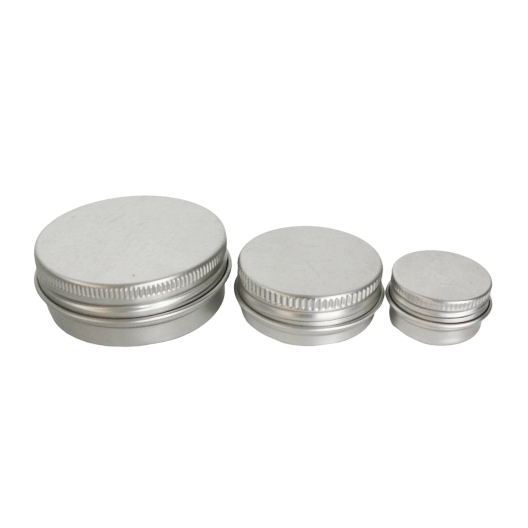 Wholesale Custom Empty Aluminum Tin Box for Lipstick Face Cream Small Mini 5g-60g Sizes with Screw Cap Seal Skin Care Package - 图片 5