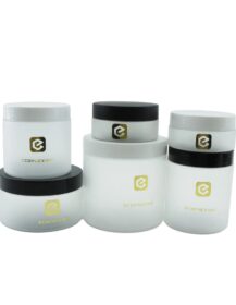 Hot Sale Body Butter Cream Jar Container Packaging Jars 50ml 100ml 150ml 200ml 250ml clear Frosted PET Cosmetic Plastic Jar