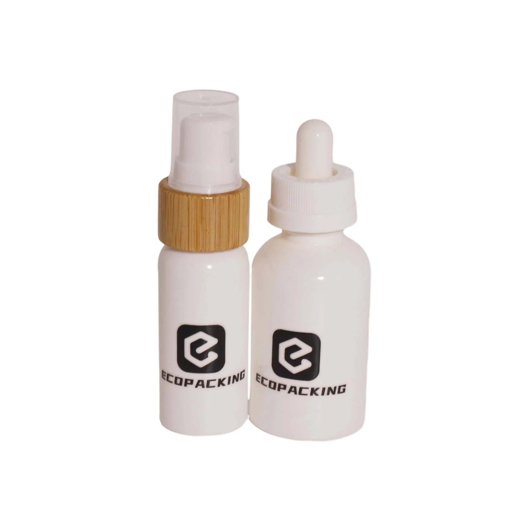 Natural 30ml 50ml 100ml PLA Biodegradable Lotion Bottle with Bamboo Cover for Shampoo and Face Mask Screen Printing Available - 图片 5