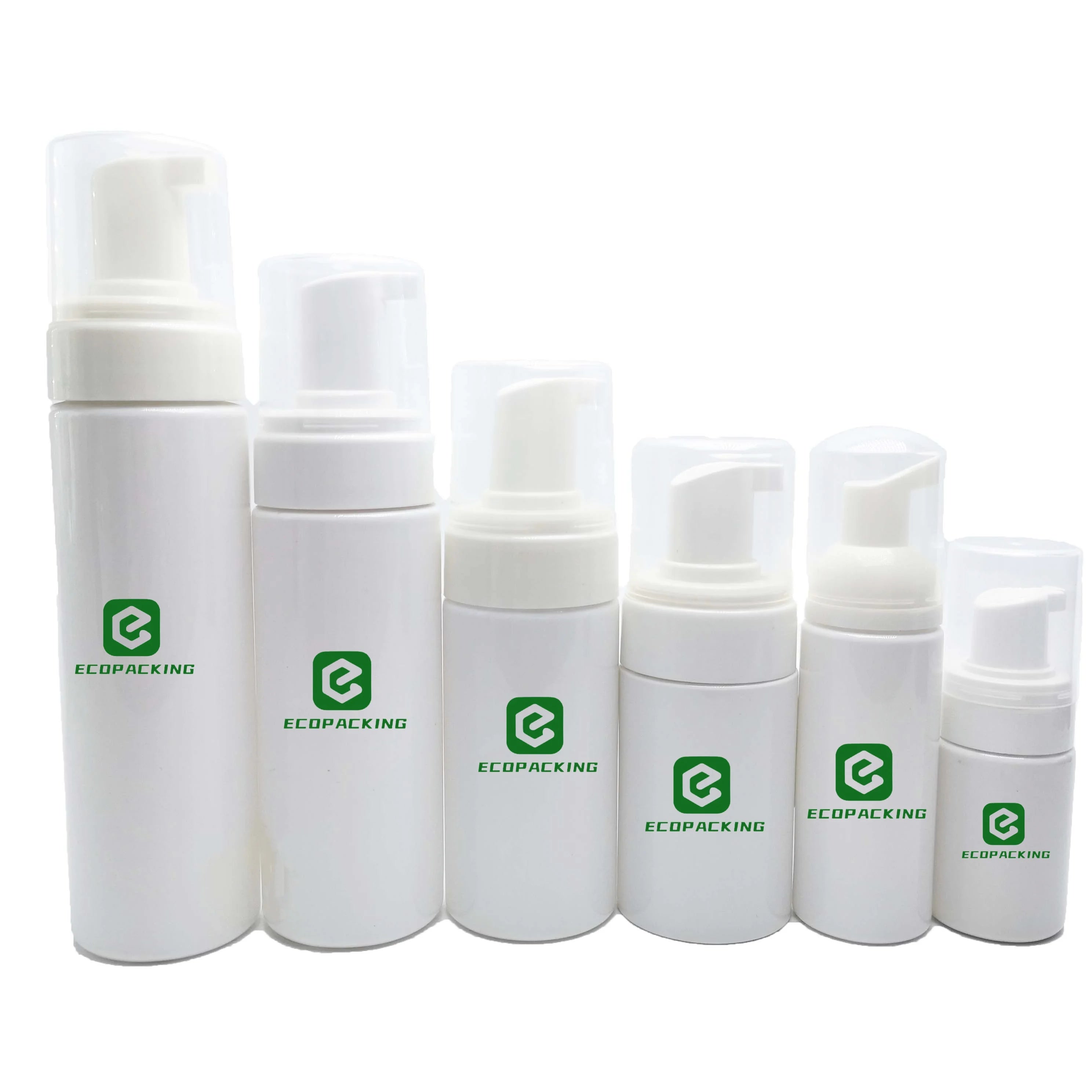 100/120/150/200/250ml HDPE Foam Pump Bottles 43mm Neck Size Foam Bottles for Hand Soap Foam - 图片 6