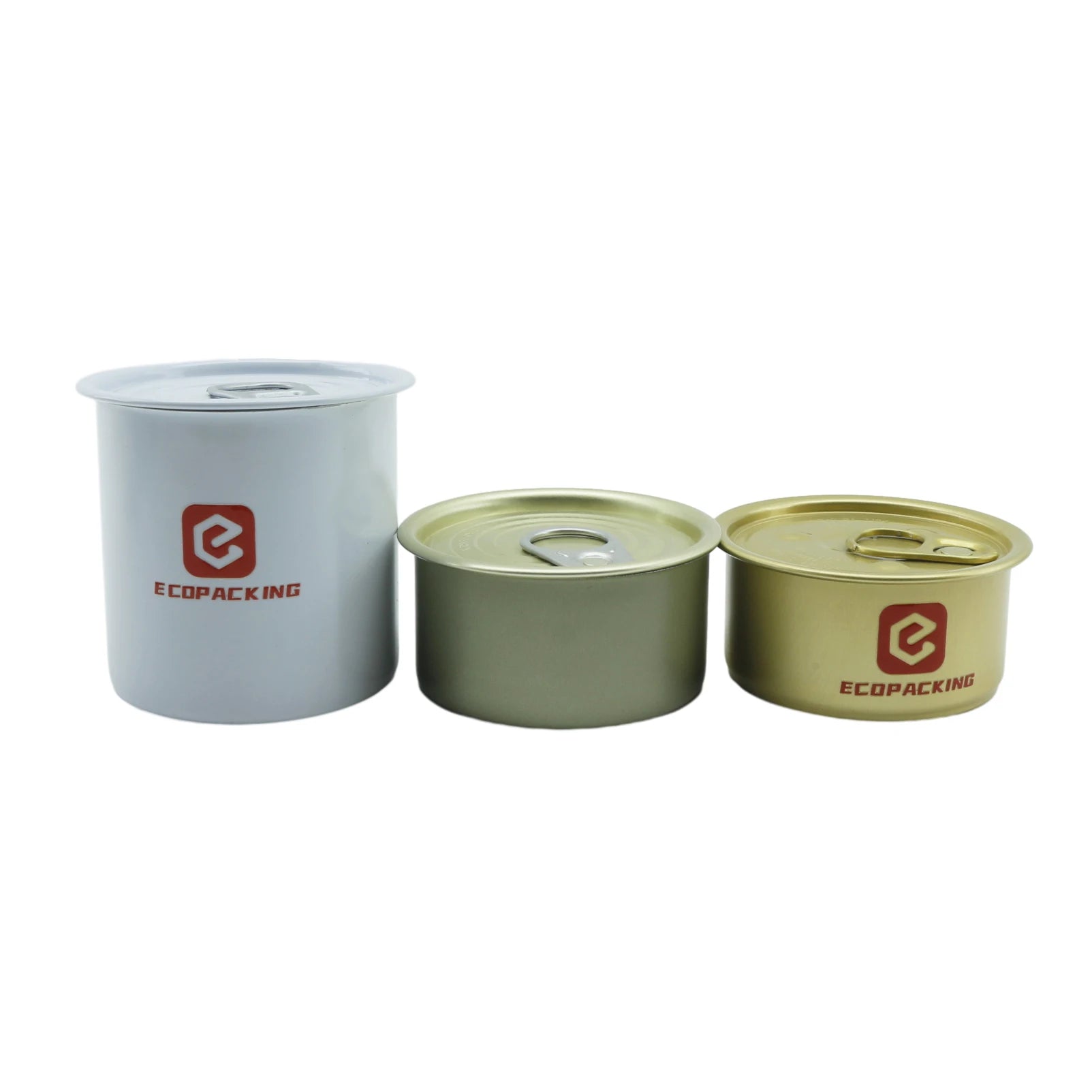 Wholesale Iron Large Embossed Packaging Metal Round Box Cake Tin Can for food canning fish - 图片 5