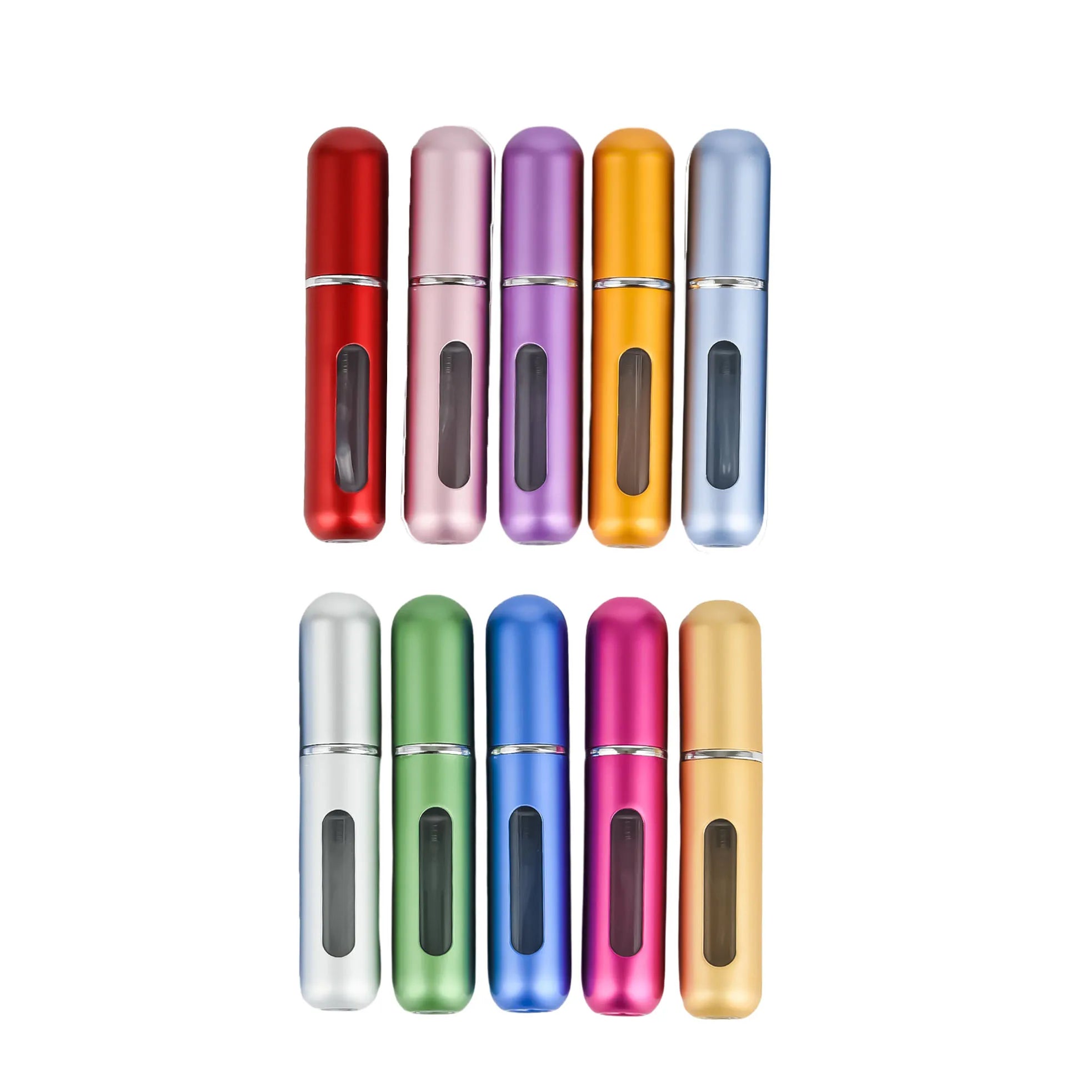 Travel Sized Spray Bottle Refillable Empty Perfume Atomizer 5ml 8ml Aluminum Spray Bottle - 图片 2