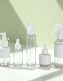 Leakproof Square Pump Spray Bottle Fine Mist Plastic Dispenser for Skincare Hair Care Packaging