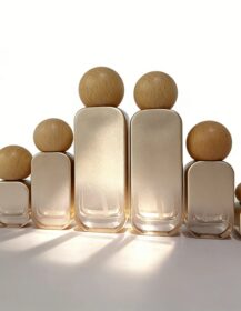 Custom 20ml 30ml 50ml 100ml 120ml Glass Lotion Pump Bottle 30g 50g Square Cream Jar Containers Set