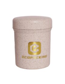 Cosmetic Cream Jar 10g 20g 30g 50g 100g 150g 200g 250g Wheat Straw Plastic Container Jar with logo