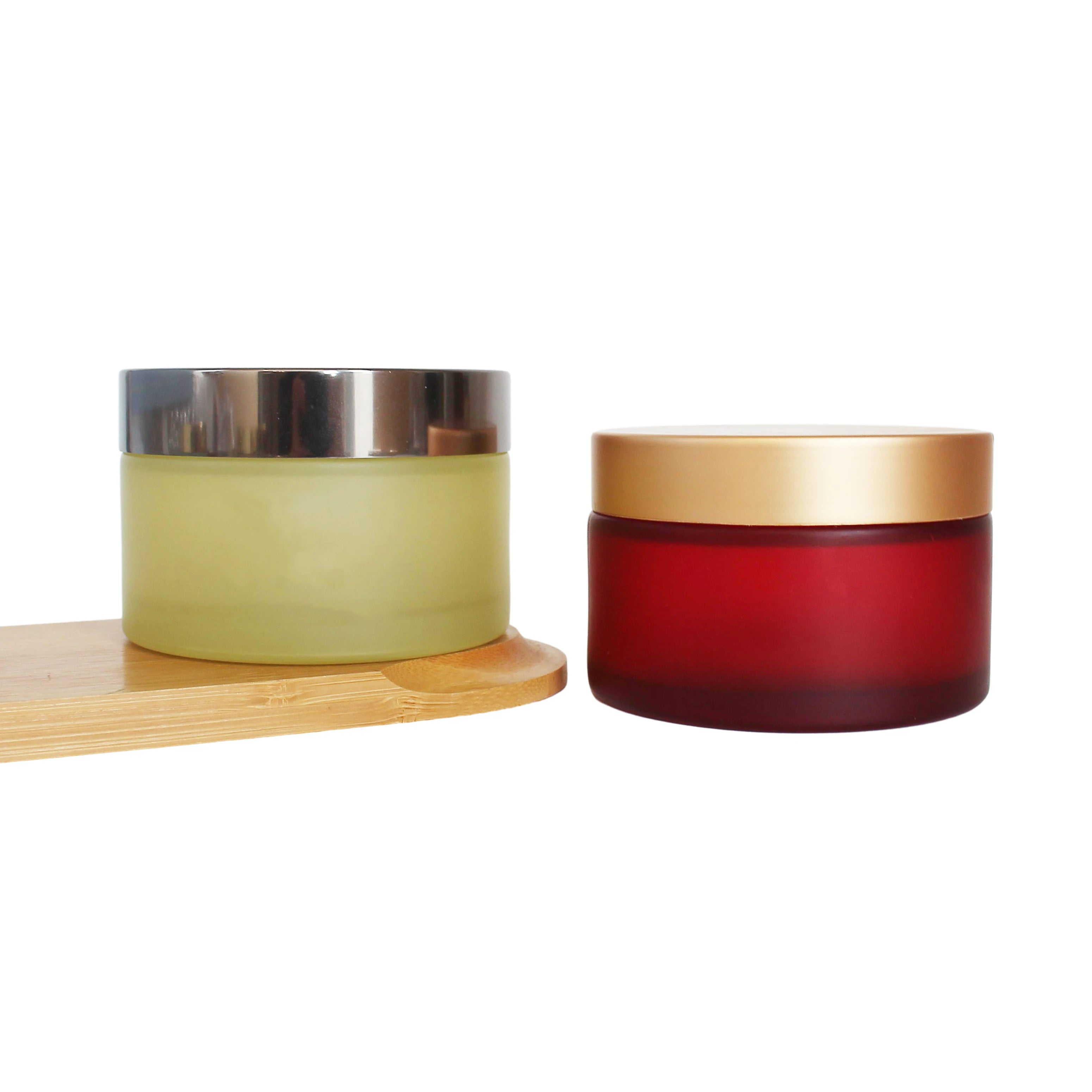 clear Transparent Thick Bottom in Stock 200ml 200g Cosmetic Cream Glass Jar with Lid Wholesale for Body Butter Balm - 图片 4