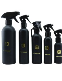 30ml 50ml 100ml 120ml 150ml 250ml 500ml 1000ml Aluminum Shampoo Bottle Trigger Spray Aluminum Black Spray Bottles F888