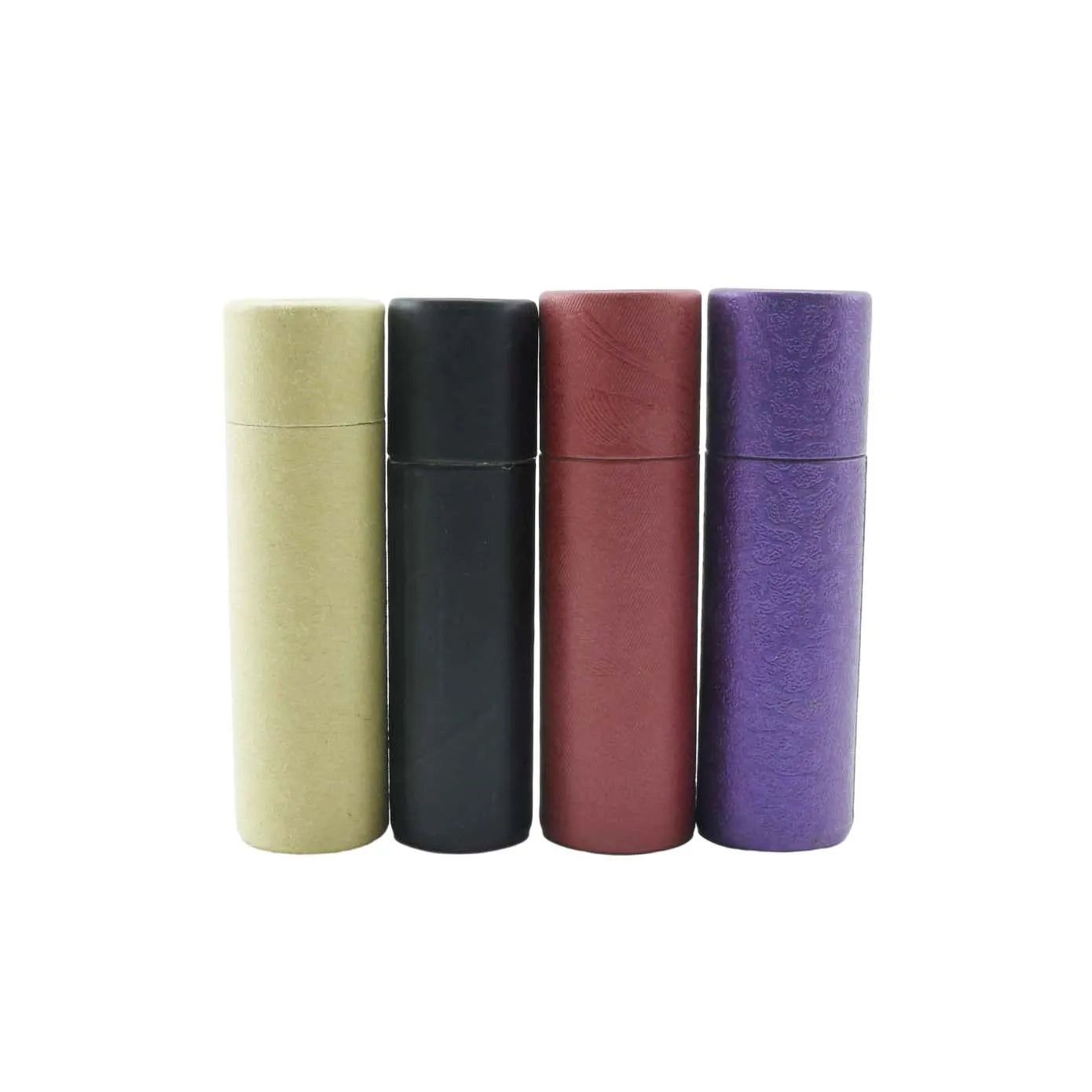 Custom Lipstick Lip Balm Cosmetic Cardboard Tube Kraft Perfume Paper Tube Packaging - 图片 4