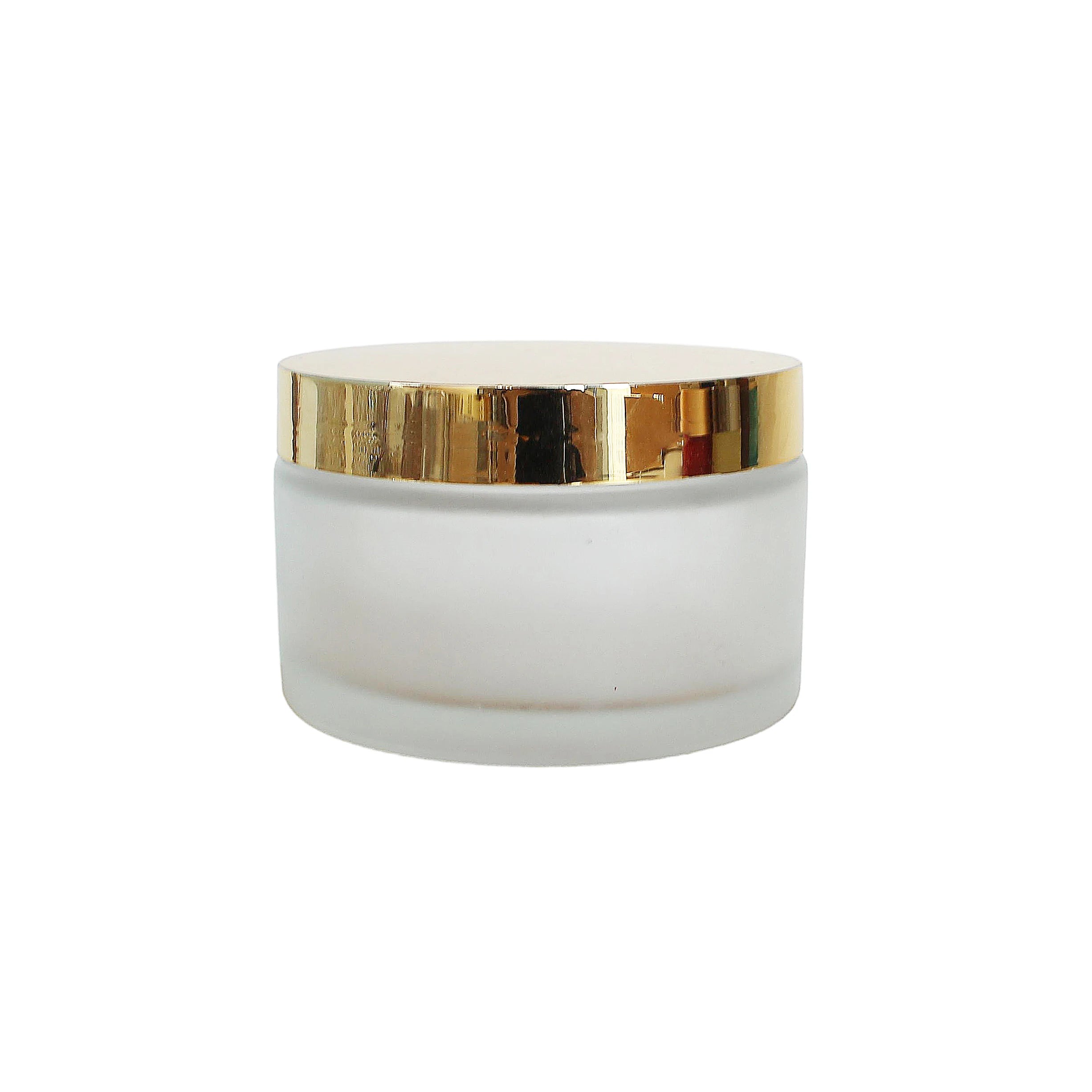 Luxury Frosted Custom Color OEM Cosmetic Cream Glass Jars for Hair Wax Body Butter 200g 200ml 6oz Factory Price - 图片 5