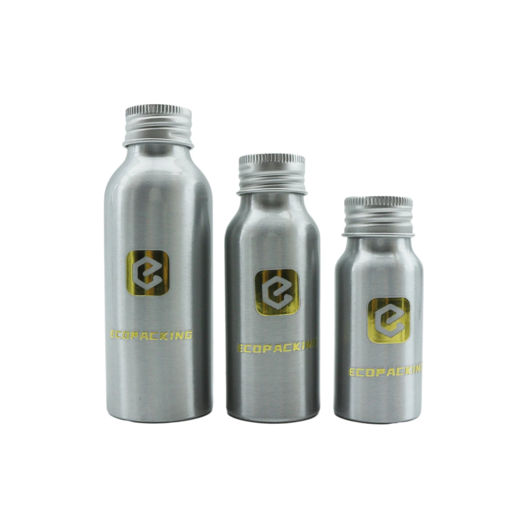 Hot Sale Aluminum Drink Bottle with Screw Cap 50ml 100ml 150ml 250ml 300ml 500ml - 图片 3