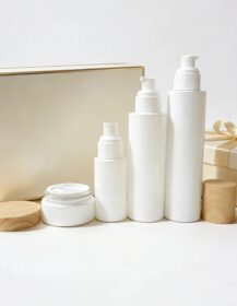 60ml & 30ml Glass Pump Bottles for Hair Care & Cosmetics with Screw Cap-Unique Lotion Serum Packaging