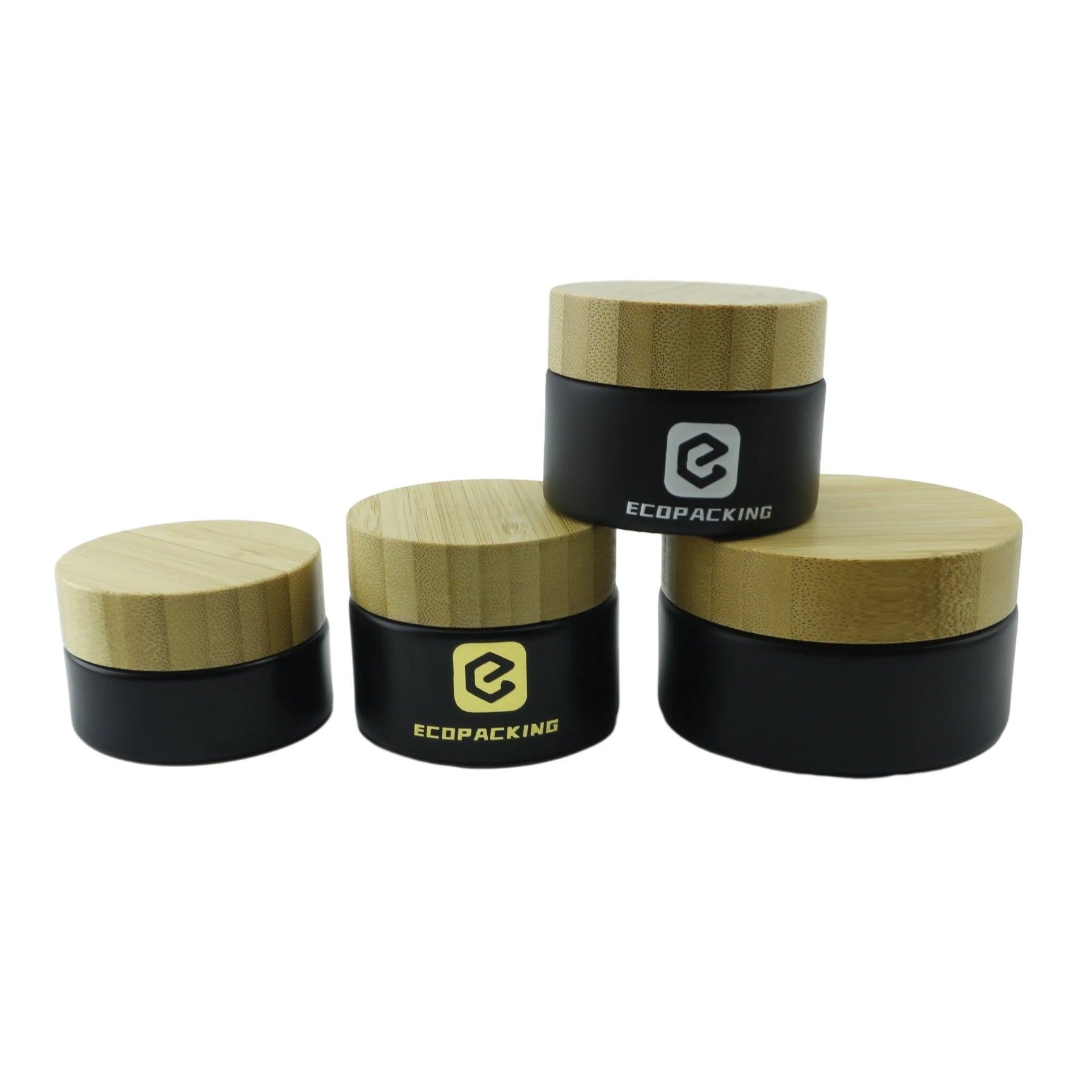 Oem Color Eco Friendly Bamboo Cosmetic Packaging Cream Jar Empty Cosmetic Bottle Set Bamboo Lotion Bottle Jar - 图片 10