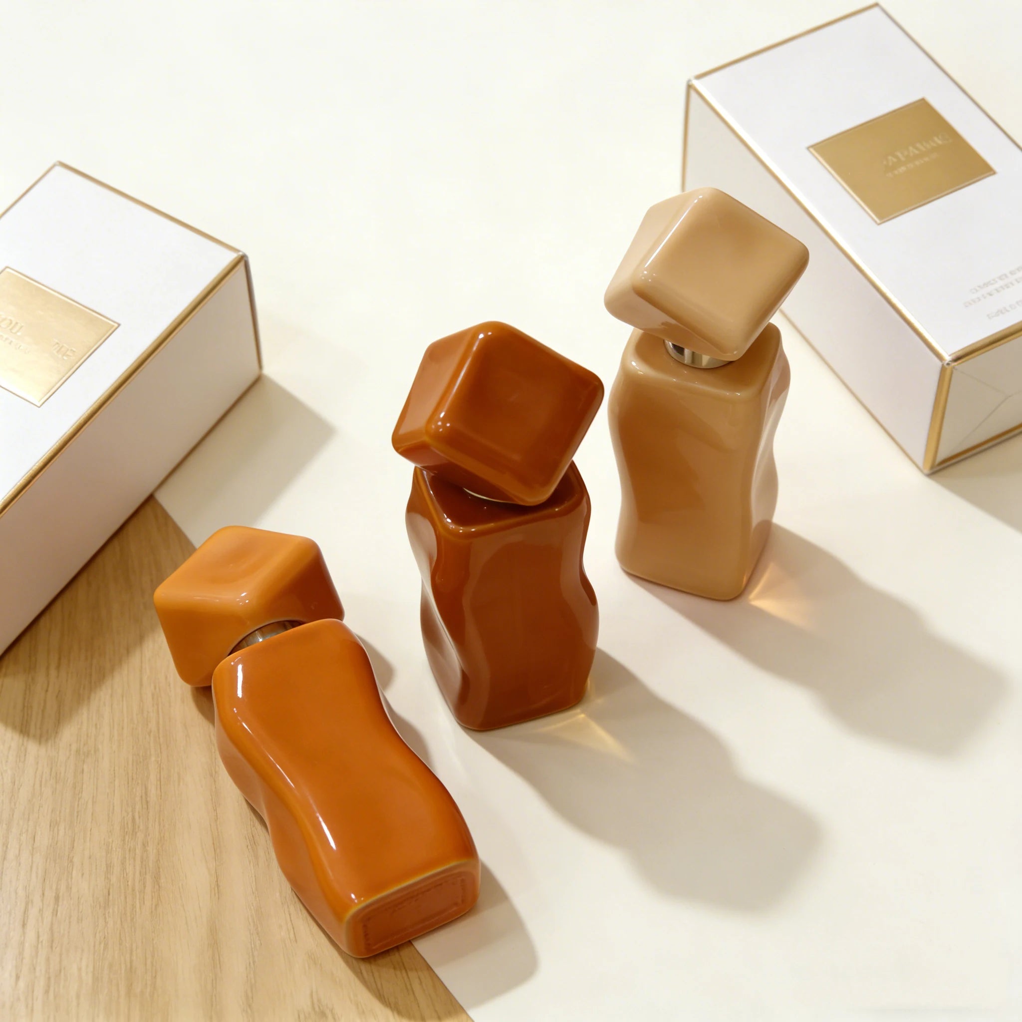 High-End 30ml Portable Perfume Bottle Ultra-Fine Mist Spray Nozzle Small Empty Glass Bottle Screw Cap Packaging - 图片 2