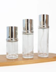 30ml 50ml 100ml Custom Empty Lotion Hair Serum Essential Oil Packaging Glass Cosmetic Bottle with Pump Dispenser