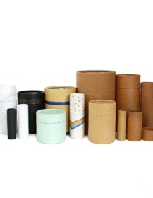 Custom Food Grade Lip Balm Kraft Paper Tube Packaging M888