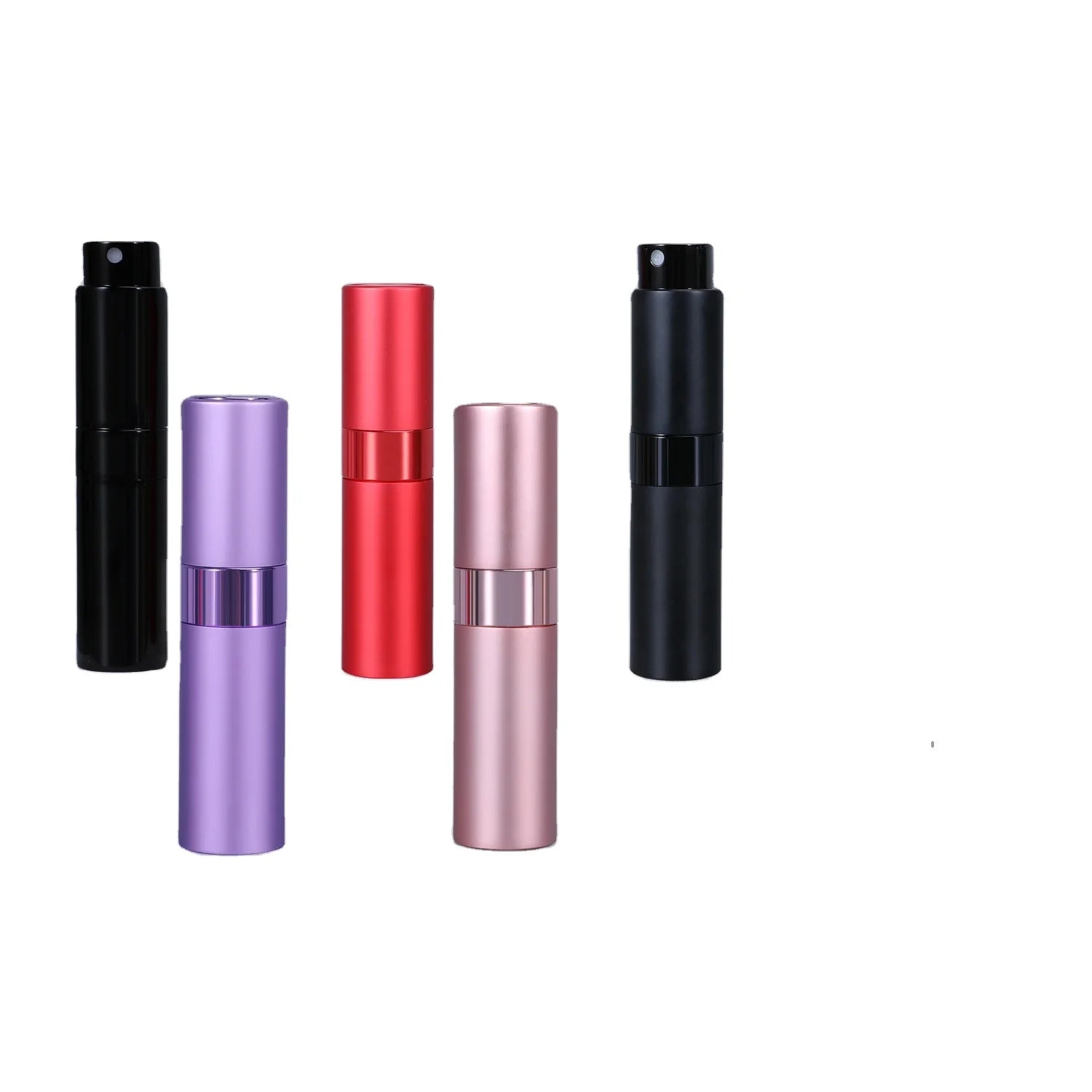 10ml 8ml Mini Refillable Perfume Bottles Travel Sized Aluminum Perfume Atomizer Spray Bottle - 图片 4