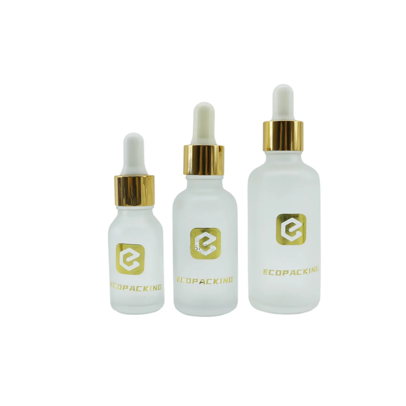 Custom logo Frosted Glass Dropper Bottle 100ml 50ml 30ml 20ml 15ml 10ml 5ml Essential Oil Bottle - 图片 5
