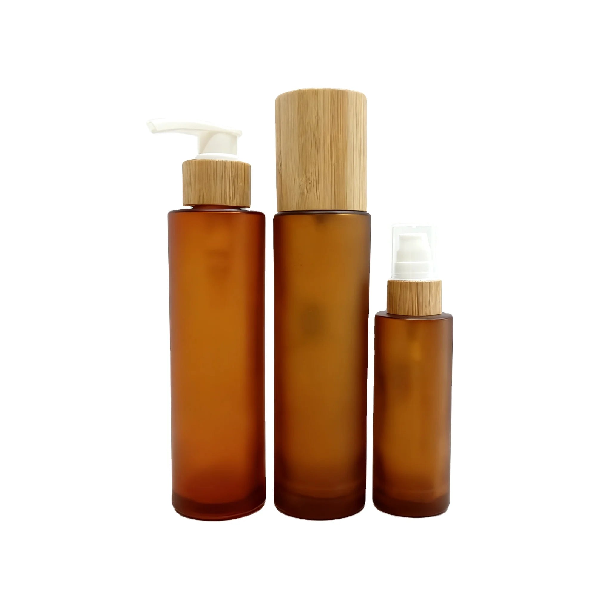 100ml 200ml Clear Powder Glass Cream Jar Scrub Body Butter Container Jar With Lids - 图片 4
