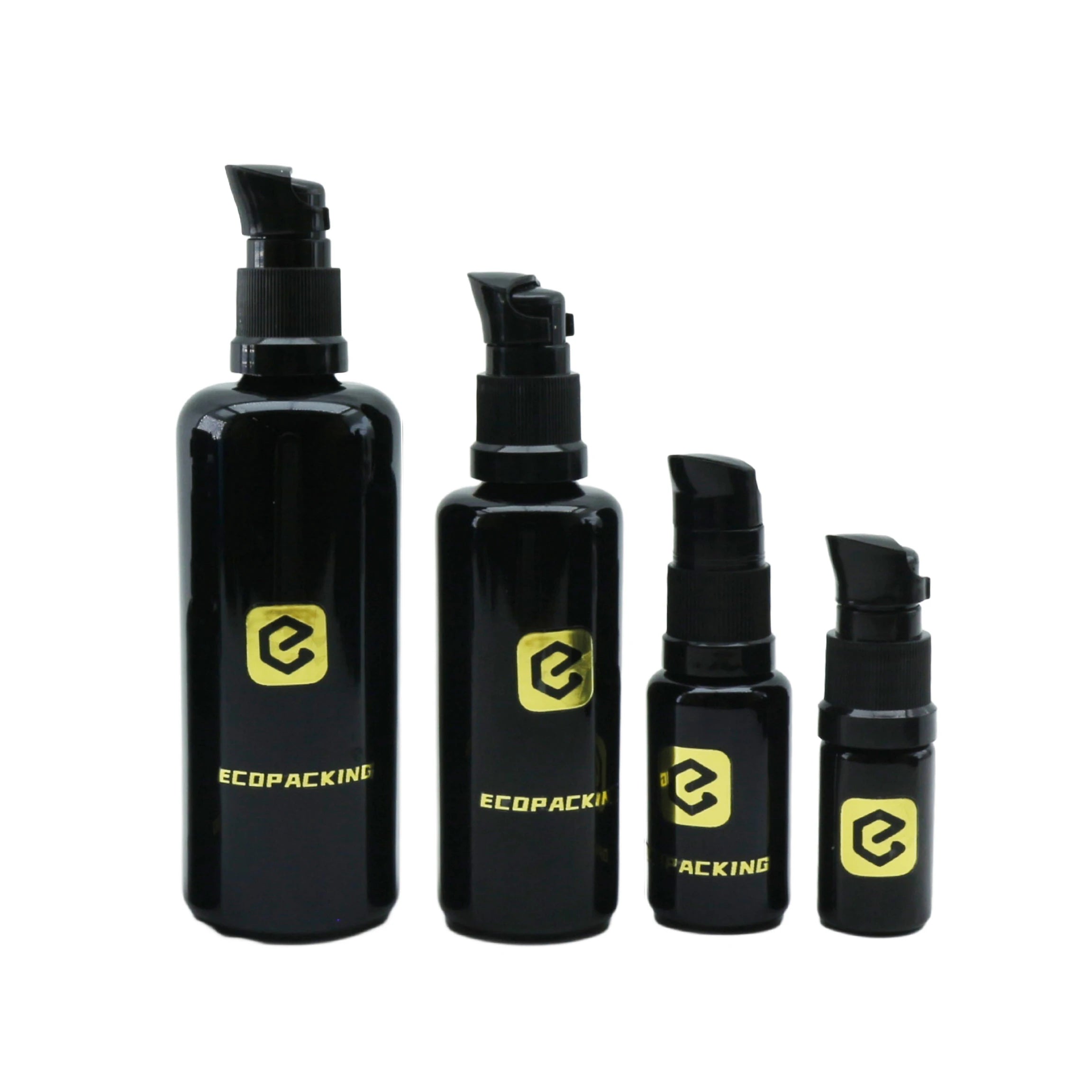 10ml 15ml 30ml 50ml 100ml UV Black Protection Dark Violet Glass Bottles Essential Oil Glass Spray Bottle D888 - 图片 2