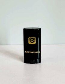Wholesale 0.5oz 15ml clear Black White Oval Shape Empty Deodorant Container Stick Packaging