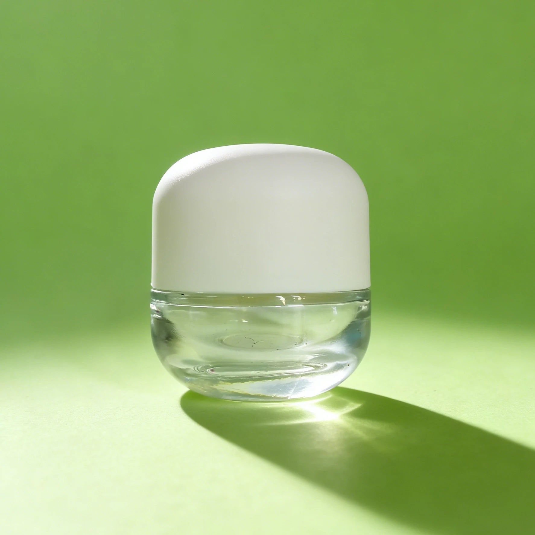 Green Refillable Luxury Cosmetic Skin Care Lotion Essential Oil Serum Glass Pump Bottle 20ml 30ml 50ml 100ml 120ml 150ml - 图片 2