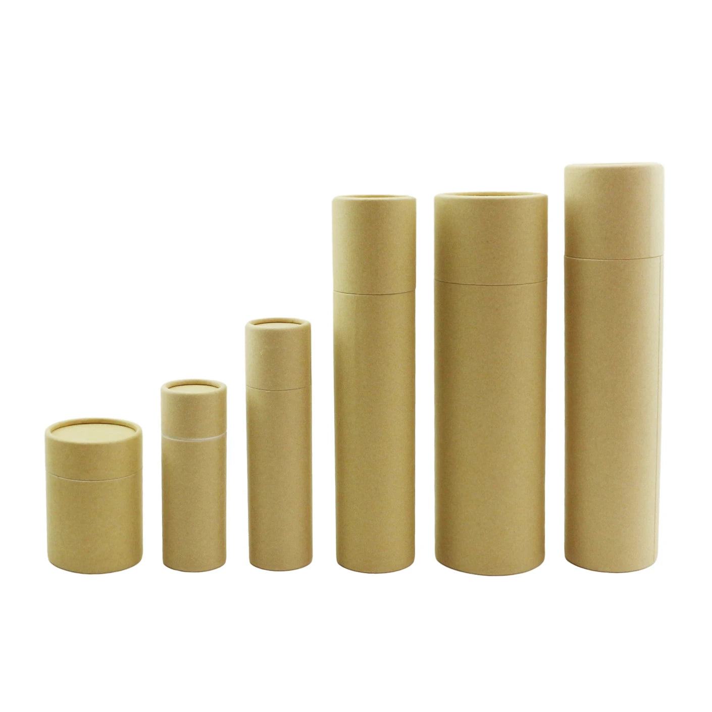 Eco Friendly Biodegradable OEM Custom White Black Kraft Cardboard Box Paper Tube Gift Clothes Packaging - 图片 3