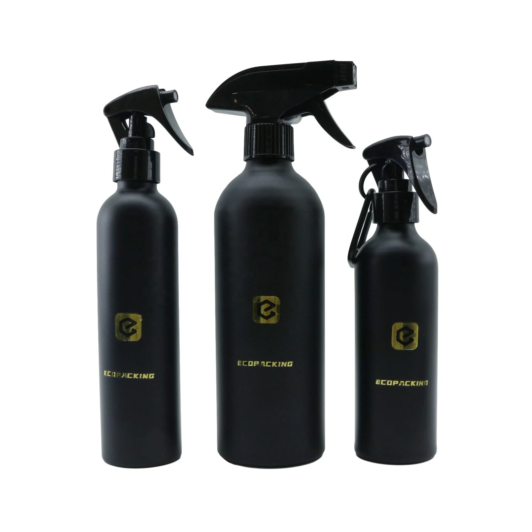 Cosmetic Aluminum Bottle 50ml 100ml 200ml 300ml 500ml Trigger Spray Cleaning Bottle