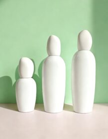 30ml 50ml 100ml 120ml Unique Luxury Empty Skin Care Glass Pump Cosmetic Bottle with Pump for Lotion Body Oil