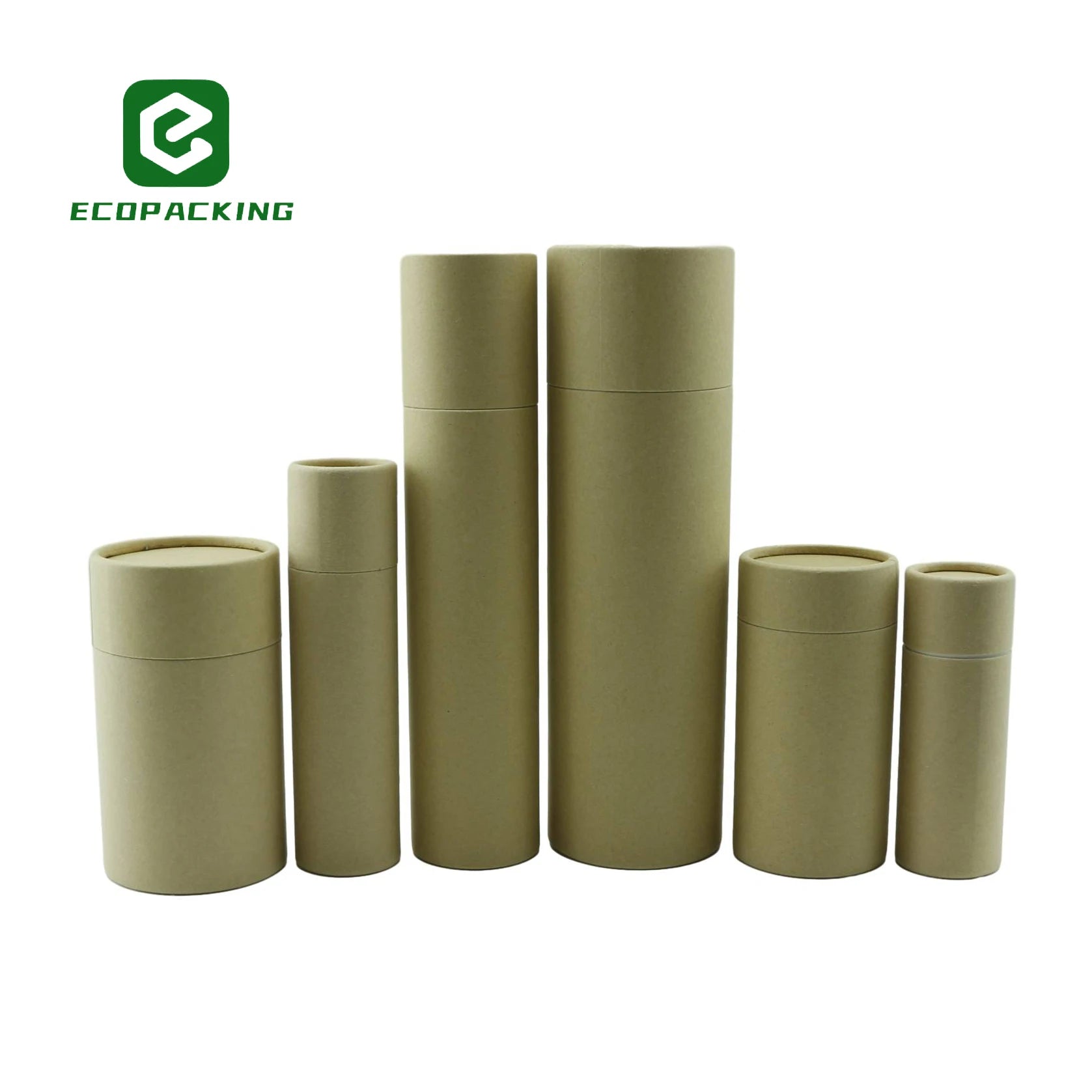 Eco Friendly Twist up Paper Tube 3g 5g Kraft Paper Lip Balm Tube - 图片 7