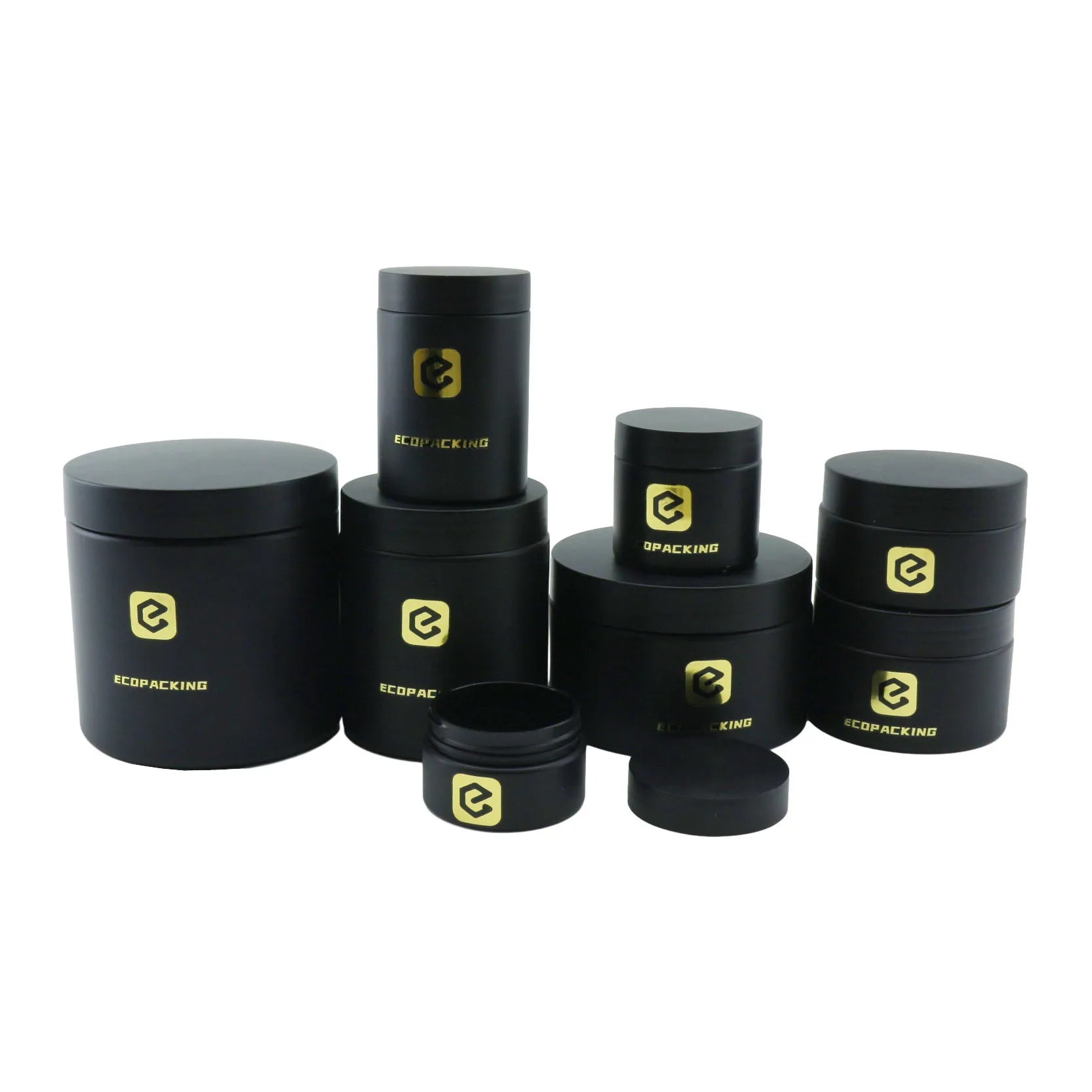 Wholesale Cream Jar 30g 50g 100g 150g 200g 300g 500g 1000g clear Frosted Plastic Jars PET Jar Face Cream Container - 图片 14