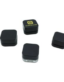 3g 5g 7g 9g Square Concentrate Jar Child Resistant Container Jars Storage Glass Jar for Wax