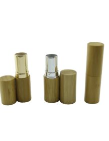 Empty Bamboo Cosmetic Lipstick Packaging High Quality Custom Lipstick Tube Packaging