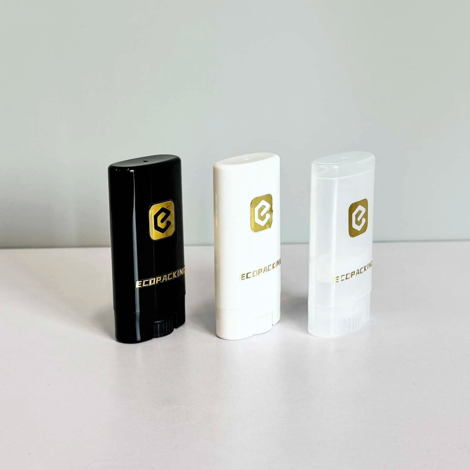Hot Sell New Design Eco Friendly 15g 40g Oval Shape Replaceable Deodorant Stick Container Cosmetic Packaging - 图片 6