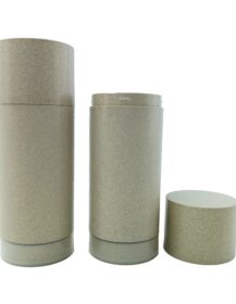 Biodegradable  Wheat Straw Deodorant Stick Container Packaging for Personal Use PLA