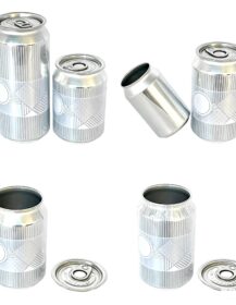 Empty Metal Aluminum Soda Cans Beverage Canning Packaging 190ml 250ml 330ml 475ml 500ml Tin Cans for Drinks R888