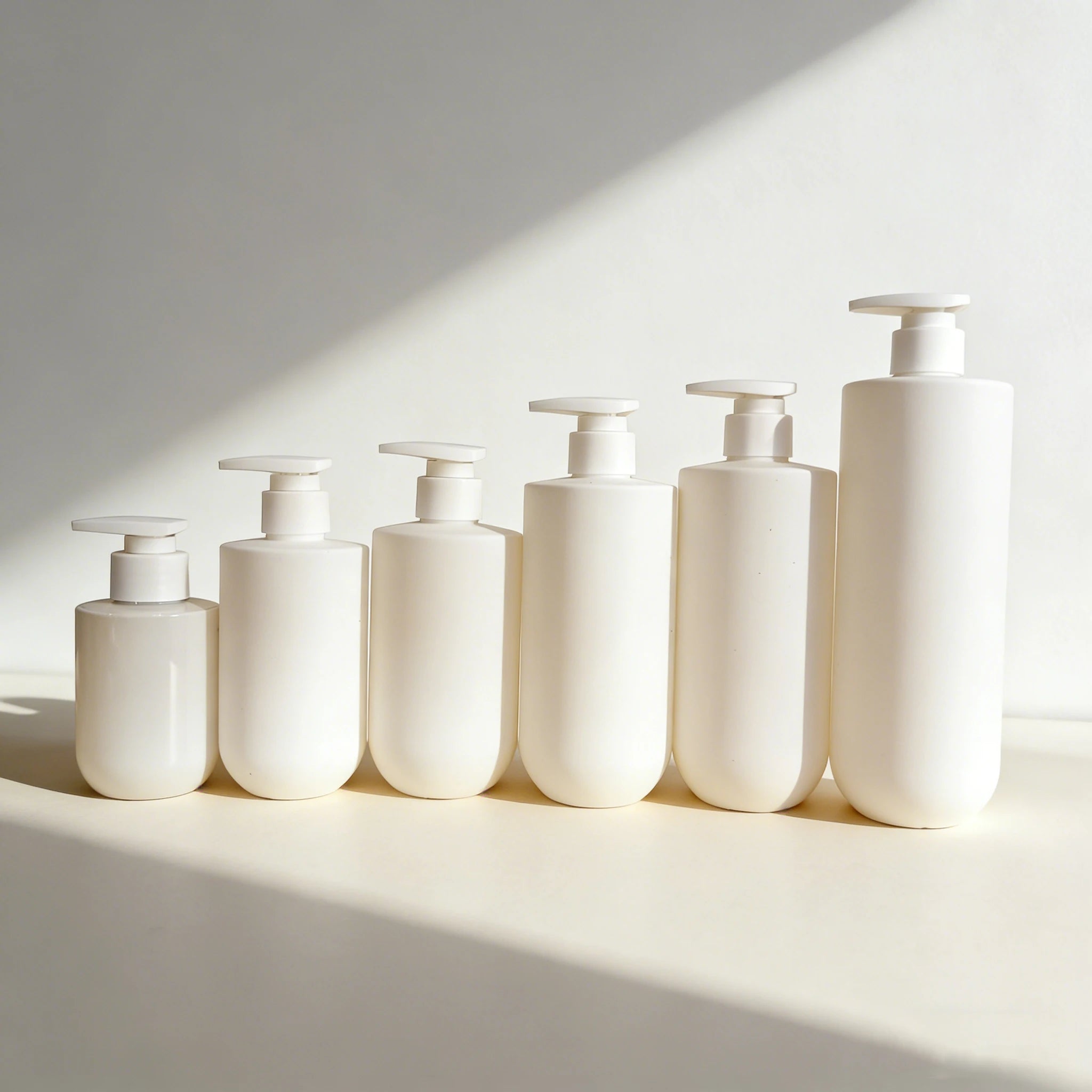 Custom HDPE Plastic Bottles 300ml 500ml for Lotion Body Wash Shampoo and Conditioner Packaging - 图片 5