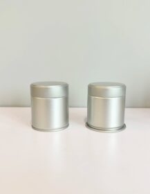 Recyclable Empty Matcha Can Tin Round Airtight Matcha Powder Tin Food Grade Coffee Spice Tin Can Packaging for Tea C888