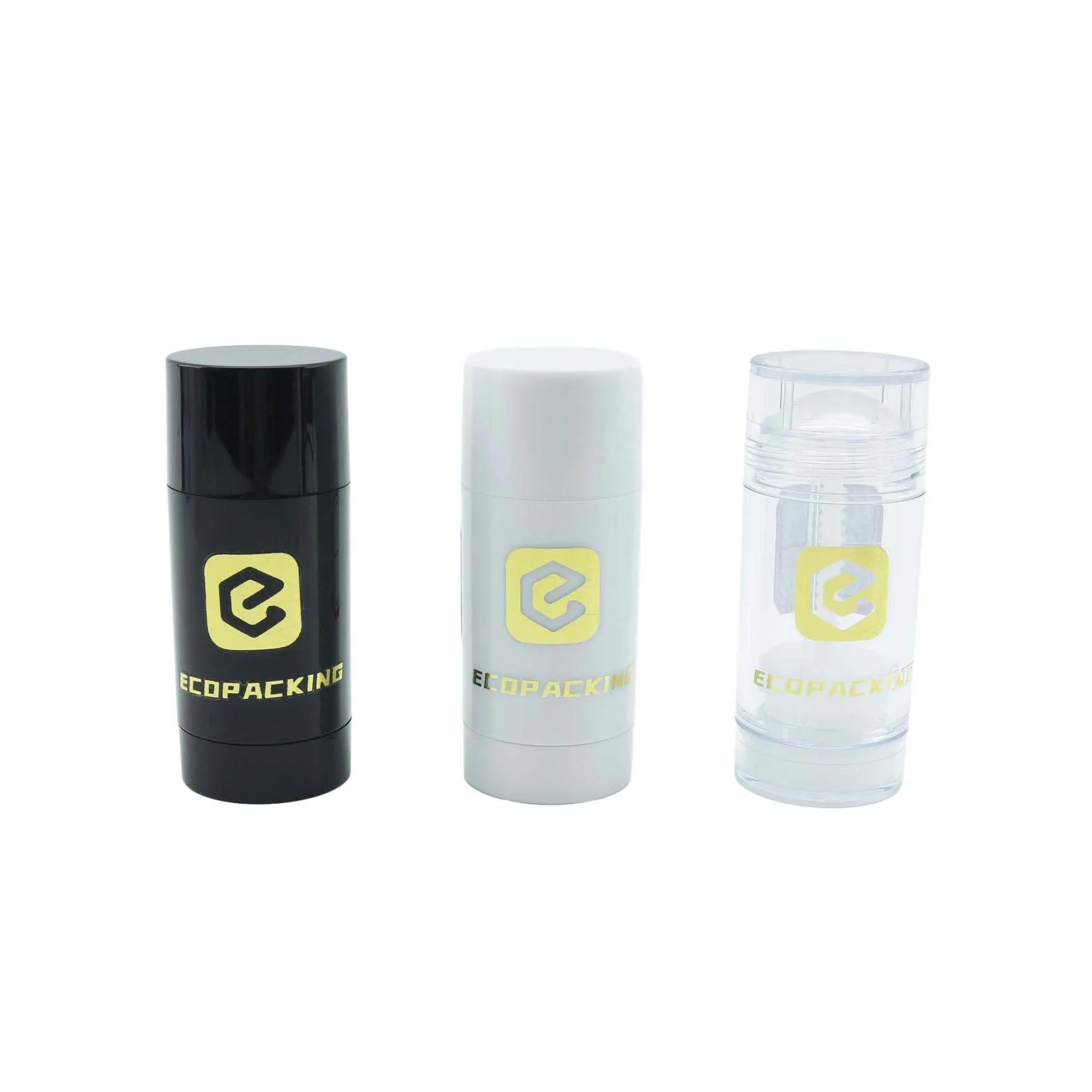 Custom Color 15g 30g 50g 75g Deodorant Stick Container Plastic Roll on Bottle Sunscreen Stick Deodorant Packaging F888 - 图片 5