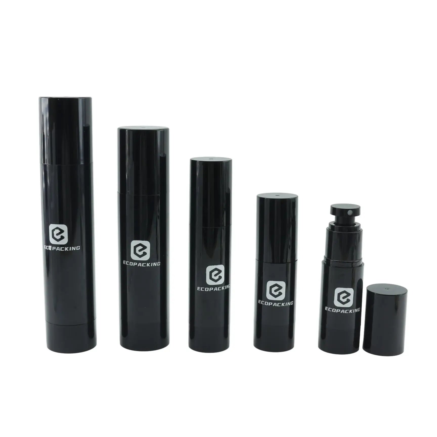 10ml 30ml 50ml 100ml 120ml Frosted Silver Matte Luxury Airless Pump Lotion Bottle for Cosmetic Oil Skin Care Packaging - 图片 6