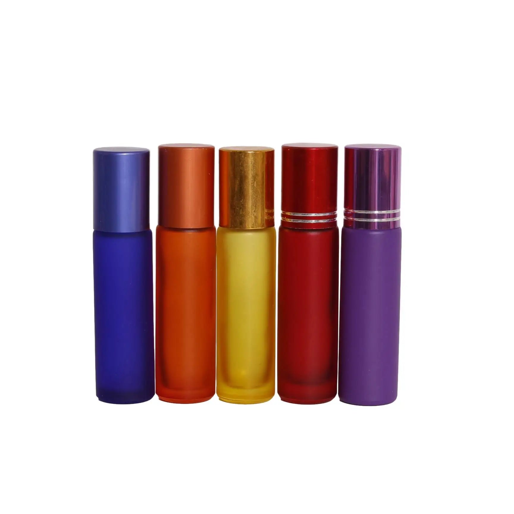 Refillable Roll on Bottle 10 ml 10ml Glass Perfume Bottle with Roller Ball - 图片 6