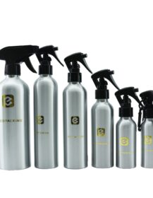 Luxury Aluminum Spray Bottle with Trigger 50ml 100ml  150ml 200ml 250ml 300ml 500ml for Cosmetic Bottle