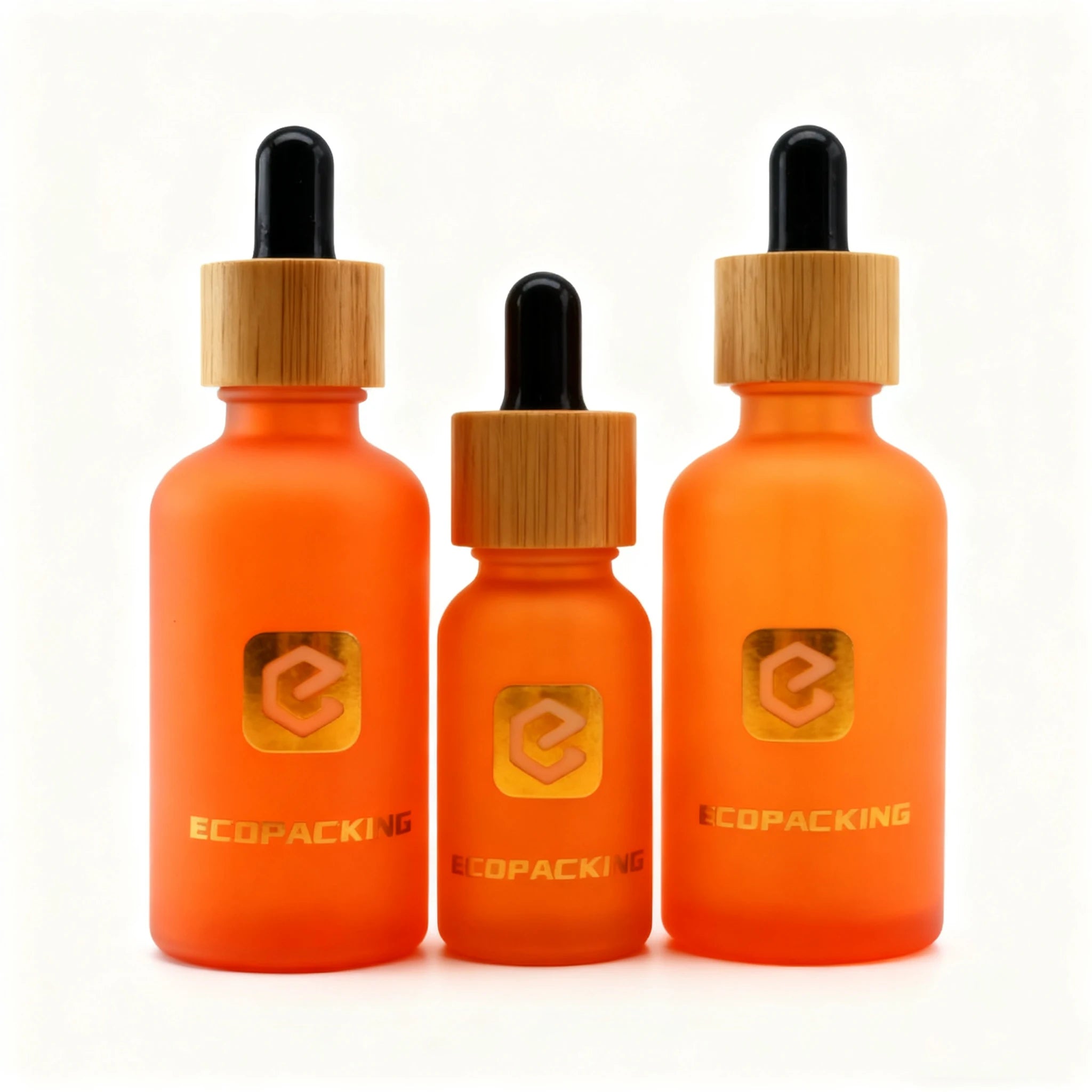 10ml 15ml 20ml 30ml 50ml 100ml Custom Essential Oil Bottle with Bamboo Lid Dropper Glass Bottle